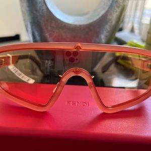 FENDI 65MM Biker Sunglasses